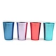 Stackable Aluminum Water Tumblers Set